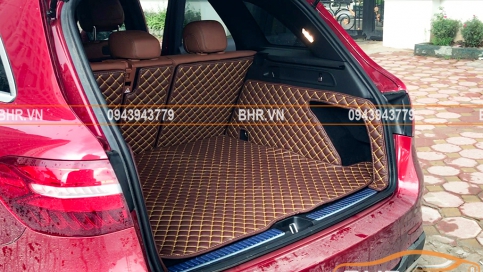 Thảm lót cốp ô tô Mercedes GLC giá tại xưởng, rẻ nhất Hà Nội, TPHCM